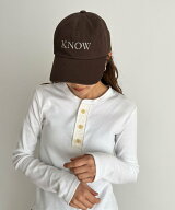 CANAL JEAN "KNOW HOW"ロゴCAP